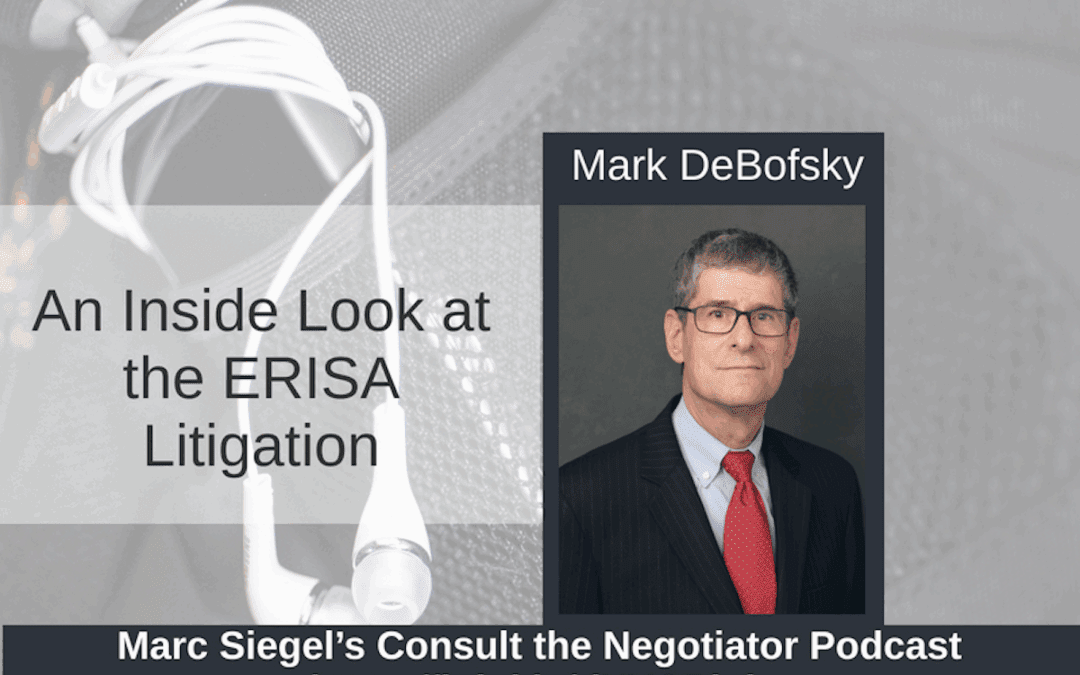 An Inside Look at the ERISA Litigation