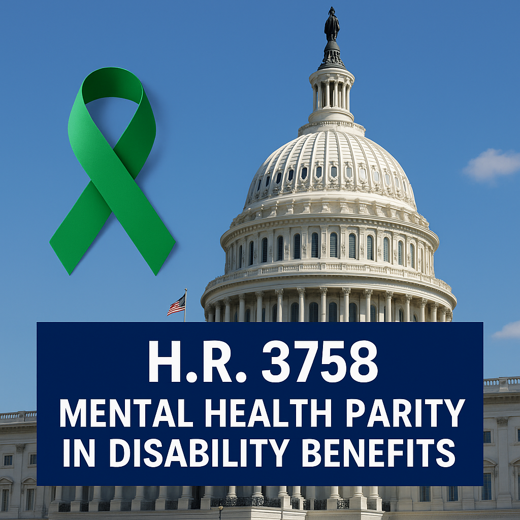 H.R. 3758: A Landmark Step Toward Mental Health Parity in Disability Benefits